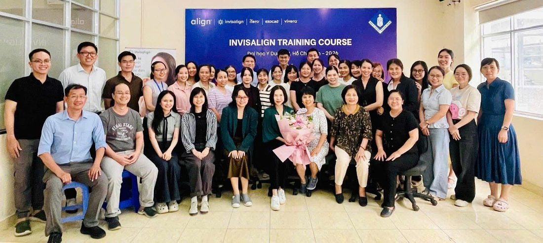 Invisalign training course at University of Medicine and Pharmacy
