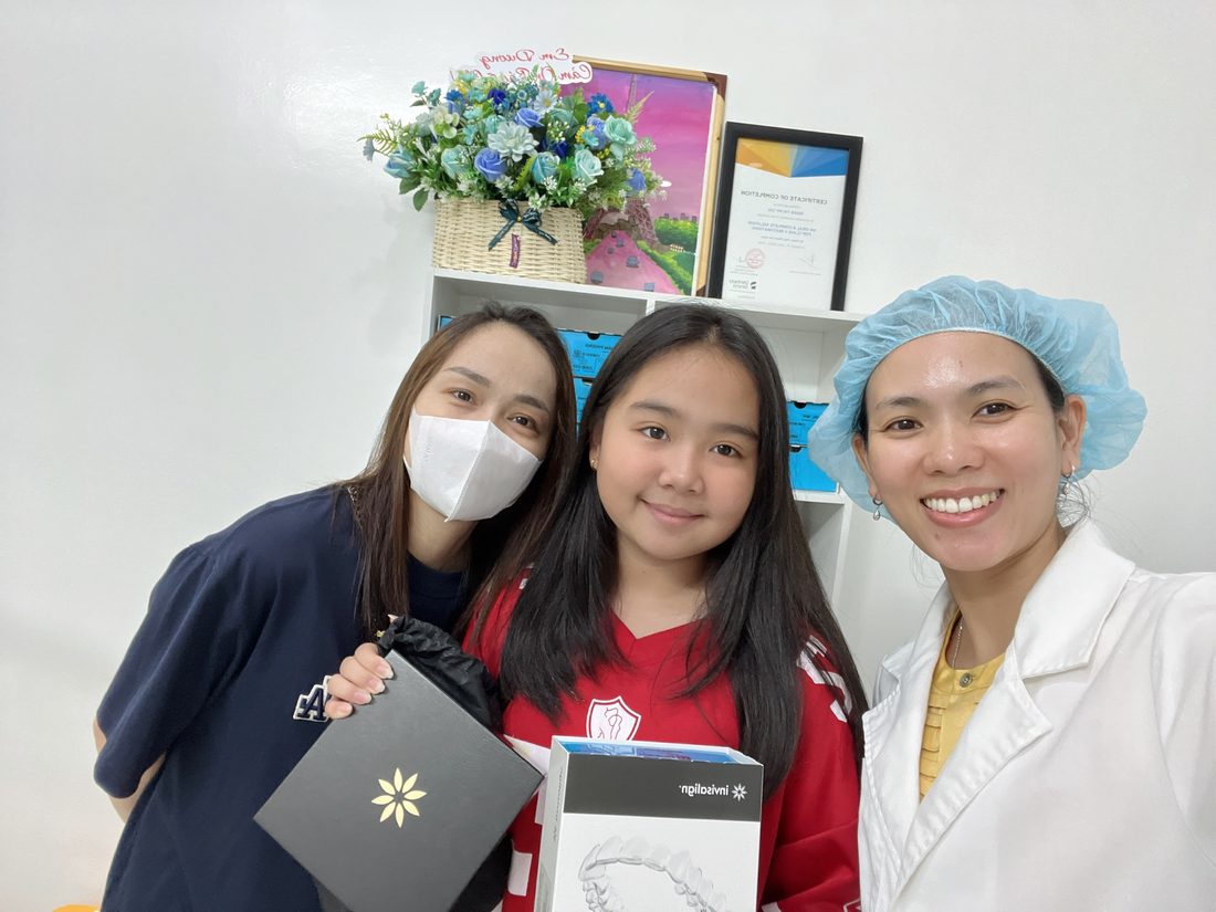 A family trusts Invisalign